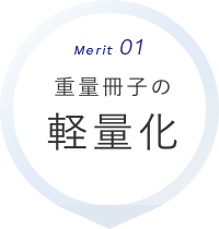 Merit01 重量冊子の軽量化